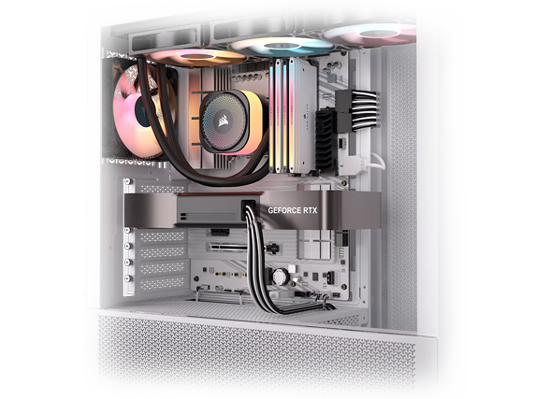 CORSAIR Elite Premium Individueel Omhulde PCIe 12V 2x6 Naar 600W PSU Kabel Drievoudige Mesh Paracord Omhulling Onopvallende Kabelkammen Compatibel Met Psu S Zwart Wit 3592587204