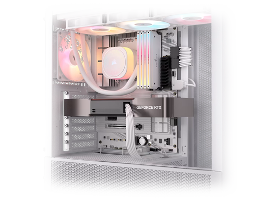 Hero image PC Case showcasing Elite Premium cables