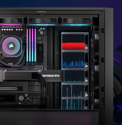 Xeneon Edge mounted inside PC.