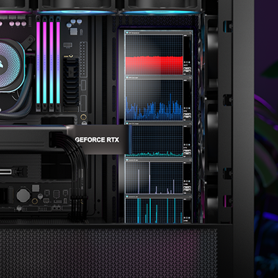 Xeneon Edge mounted inside PC.