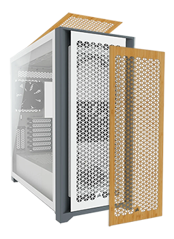 Corsair 5000D Airflow White Chassis + Corsair 5000 Series