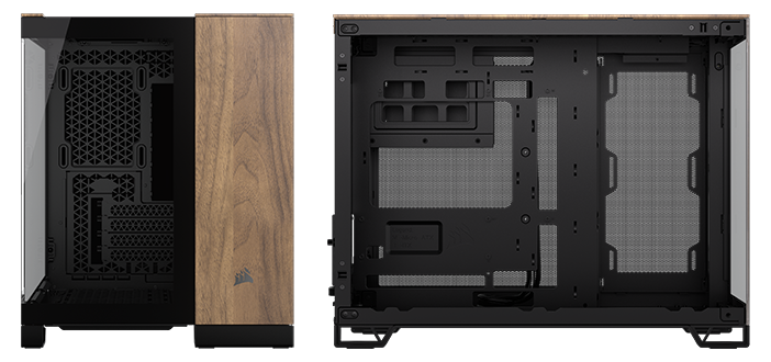 2500X Dual Chamber Micro ATX PC Case