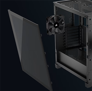 tempered glass side panel