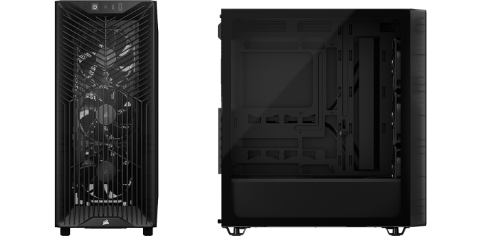 CORSAIR 3200D RS Smoke Mid-Tower Gaming PC Case