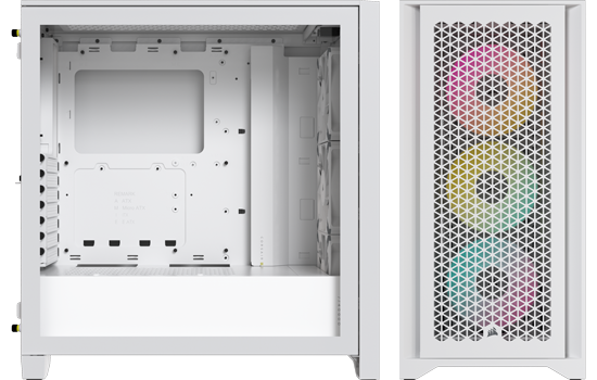 Corsair 4000D Airflow, White Mid Tower Chassis