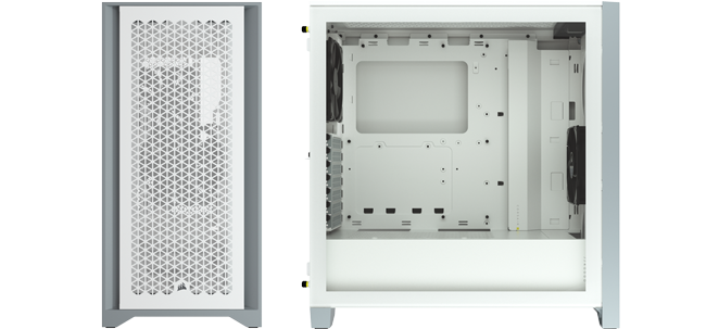 Corsair 4000X Airflow, White Mid Tower Chassis