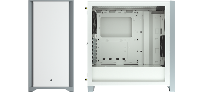 Corsair 4000D White Mid Tower Chassis