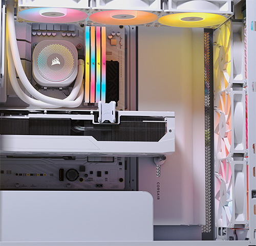 Close up image of inside of the case