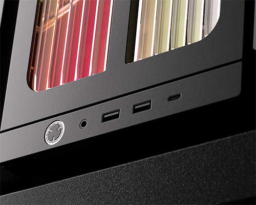 Close up image of I/O ports