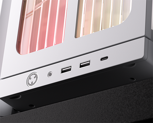 Close up image of I/O ports