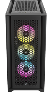 2 RGB Fans and Front Panel