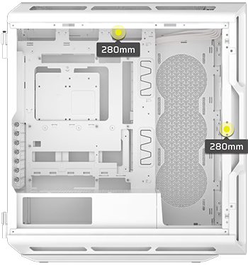 2x 280mm Radiators