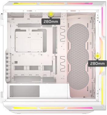 2x 280mm Radiators