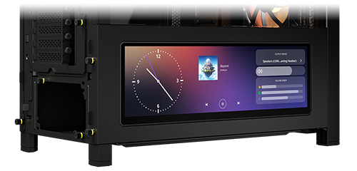 XENEON EDGE SIDE MOUNTED SCREEN