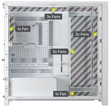 120mm Fan Clearance