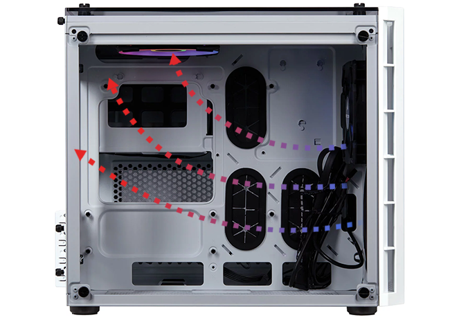 airflow path cooling