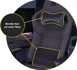 Neck cushion and lumbar support