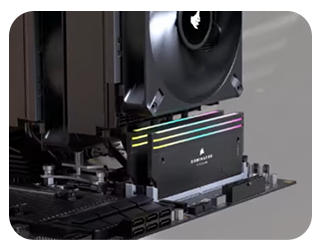 CORSAIR A115 High-Performance Dual-Tower Intel/AMD CPU Cooler LN143216 ...