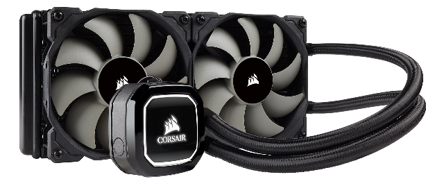 Corsair Hydro H100x 240mm White LED AIO Intel/AMD CPU Water Cooler