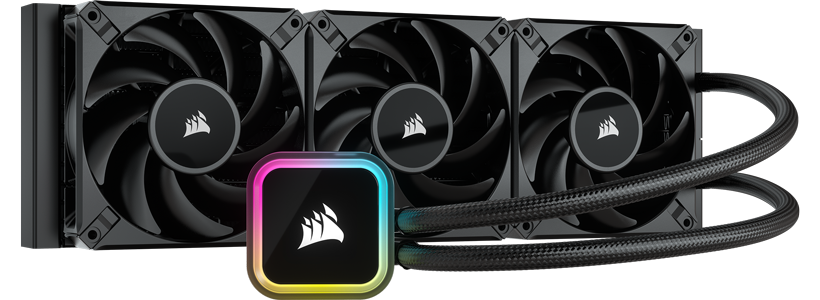 Corsair iCUE H150i RGB ELITE 360mm AIO CPU Liquid Cooler Intel/AMD Black