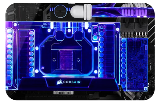 Reference waterblock inside system