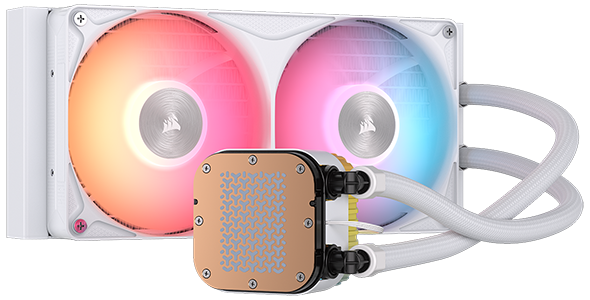 NAUTILUS II AIO cooler, revealing the cold plate of the pump.