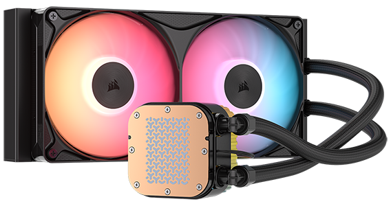 NAUTILUS II AIO cooler, revealing the cold plate of the pump.