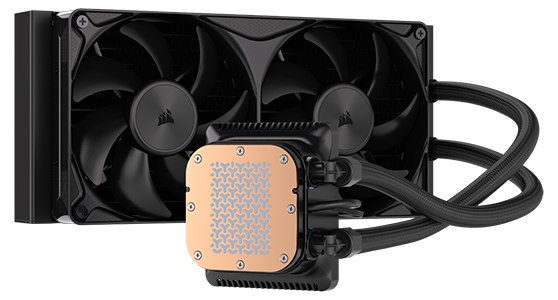 NAUTILUS II AIO cooler, revealing the cold plate of the pump.