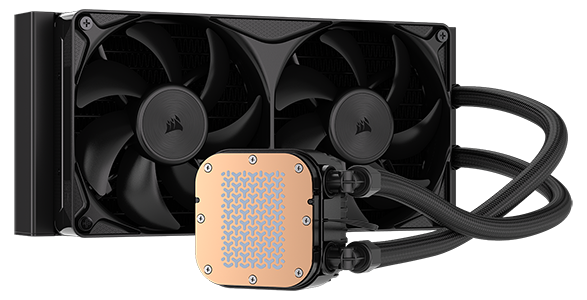 NAUTILUS II AIO cooler, revealing the cold plate of the pump.