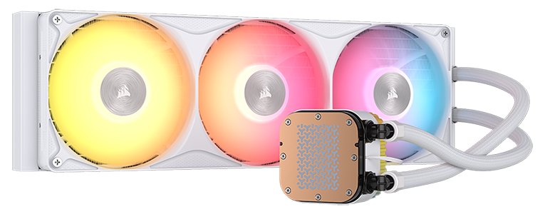 NAUTILUS II AIO cooler, revealing the cold plate of the pump.