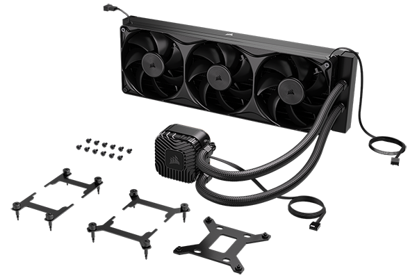 Front left angle of NAUTILUS II RS cooler with box contents laid out infront.