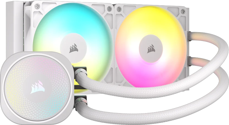 CORSAIR NAUTILUS 240 RS ARGB White