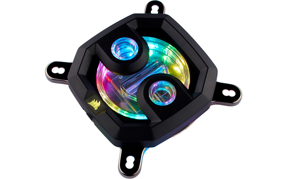 CPU water block for socket TR4