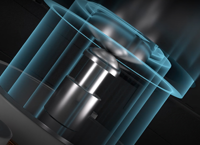 Close up image of dome bearing