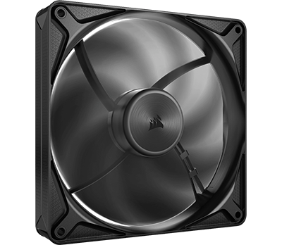 3/4 view of fan