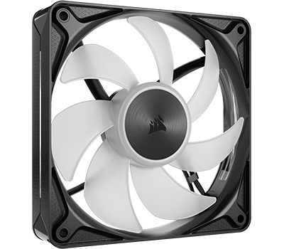 3/4 view of fan