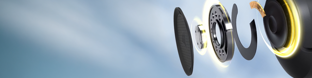 50mm Neodymium Drivers.