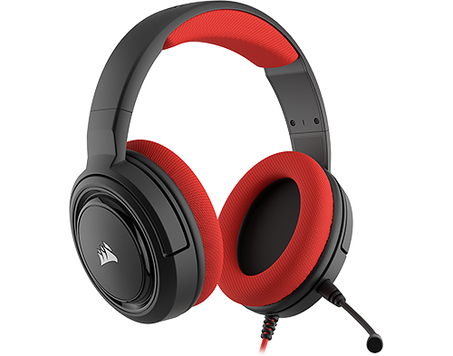 corsair red headset