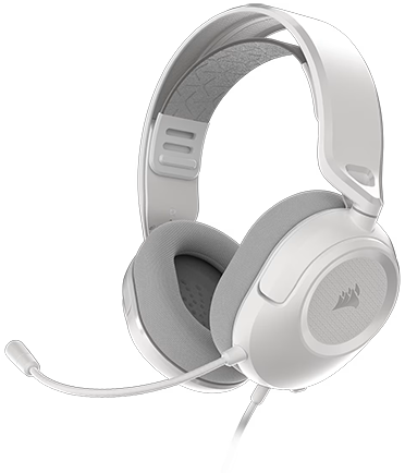 HS35 V3 Wired White Headphones