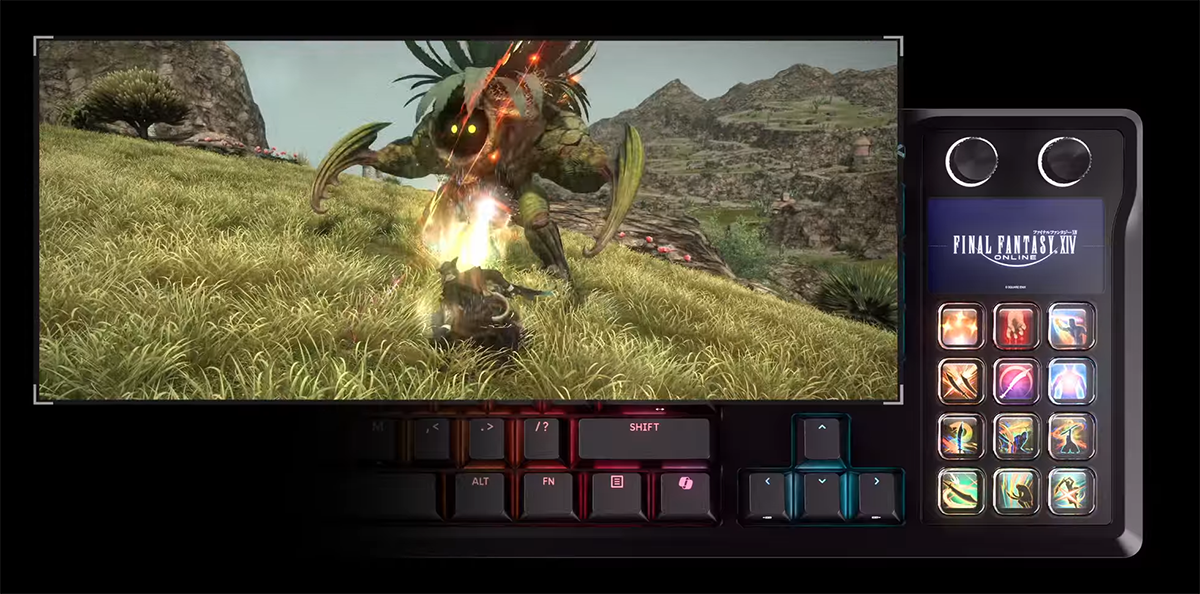 Final Fantasy 14 Online Gameplay with Themed Stream Deck Layout