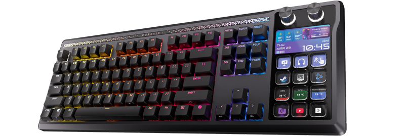 CORSAIR design RGB lighting