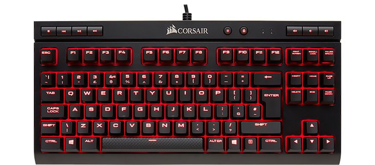 k63 red compact keyboard