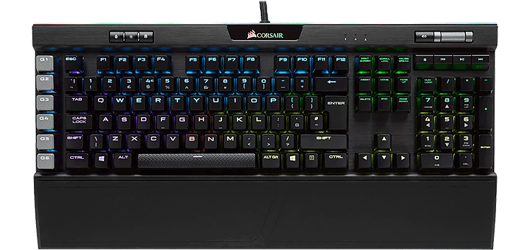 k95 platinum rgb gaming keyboard