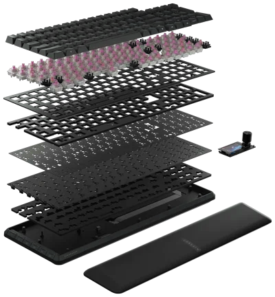 Exploded View of Vanguard 96 Wireless