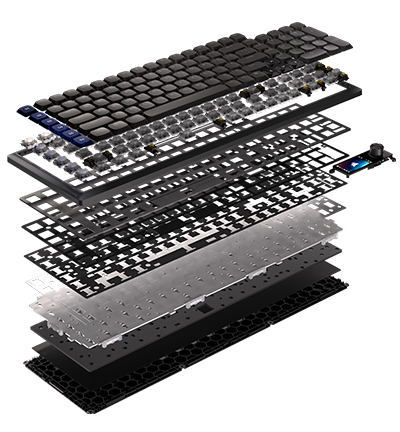 Exploded View of Vanguard 96 Wireless