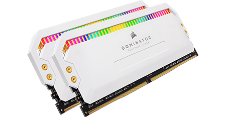 Corsair DOMINATOR Platinum RGB White 32GB 3600MHz DDR4 Memory Kit LN123308 - CMT32GX4M2D3600C18W | SCAN UK Corsair DOMINATOR Platinum RGB White 32GB 3600MHz DDR4 Memory Kit LN123308 - CMT32GX4M2D3600C18W | SCAN UK
