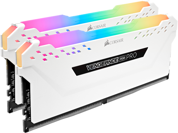 hav det sjovt Gooey serie Corsair Vengeance RGB PRO White 16GB 3200 MHz DDR4 Dual Channel Memory Kit  LN90369 - CMW16GX4M2C3200C16W | SCAN UK