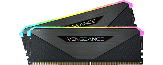 Corsair Vengeance RGB RT Gunmetal 64GB 3600MHz DDR4 Memory Kit 