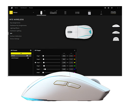 CORSAIR iCUE interface.