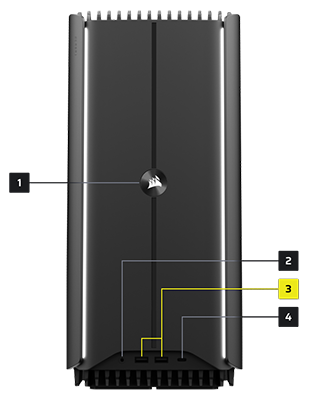 USB type-A ports